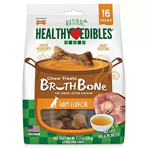 Nylabone Healthy Edibles Broth Bone