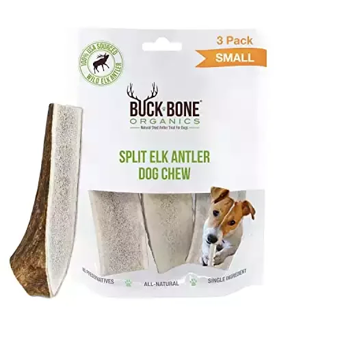 Buck Bone Organics Elk Antlers for Dogs