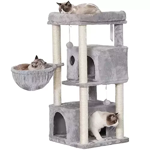 Hey-Brother Multi-Level Cat Tree for Large Cats