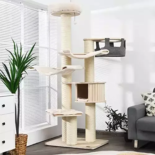 Tangkula Modern Cat Tree
