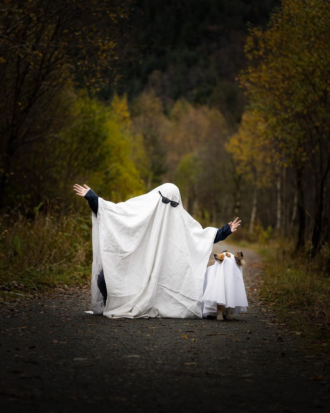 Dog Ghost costume DIY