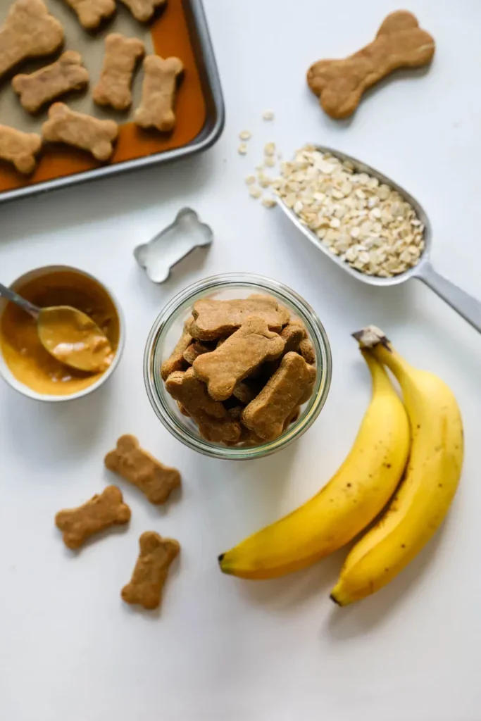 3-Ingredient-Peanut-Butter-Banana-Dog-Treats