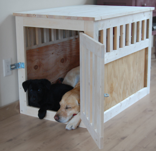 Indoor Kennel End Table
