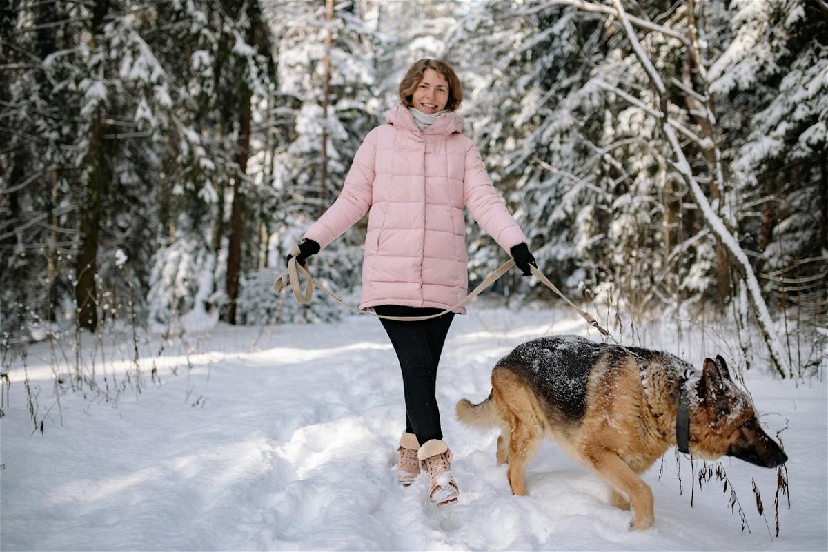 Dog-Walking Outfits for Winter